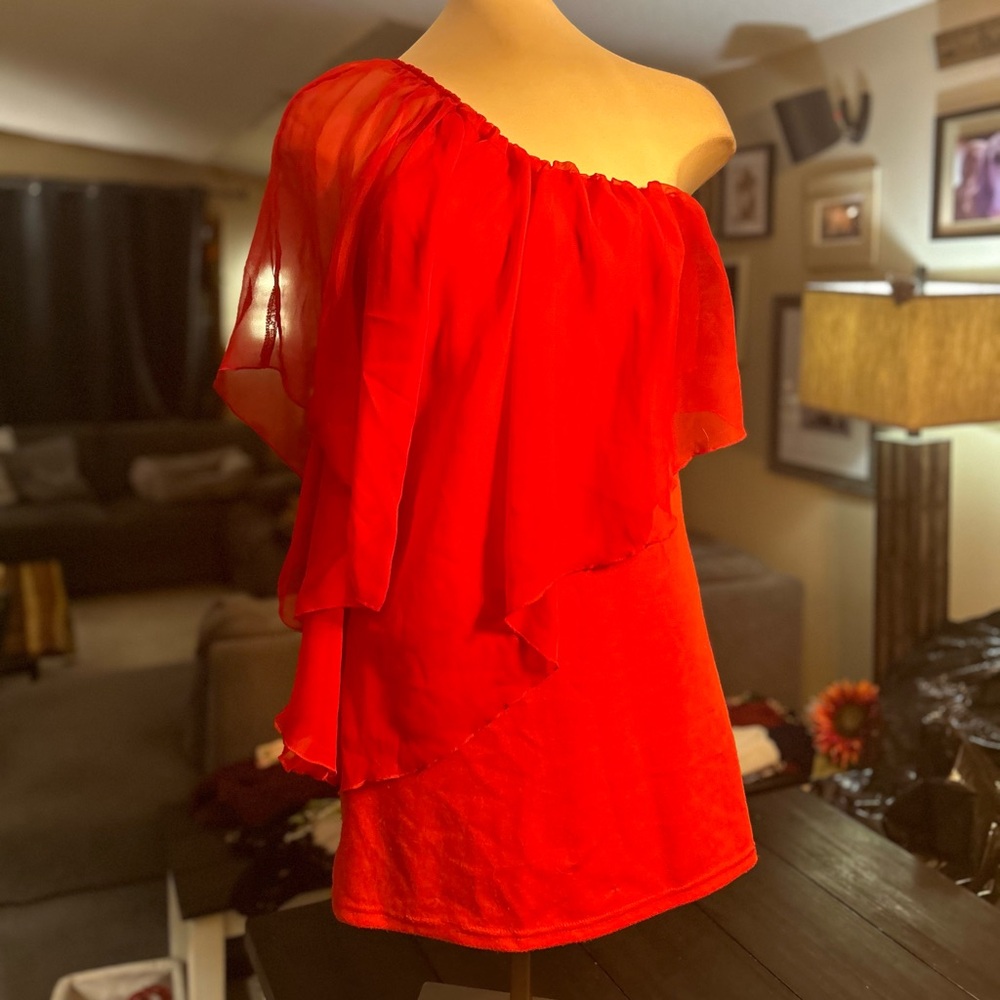 Red dress
